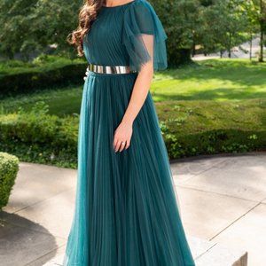 Hunter Green Miri's Gown Size 4